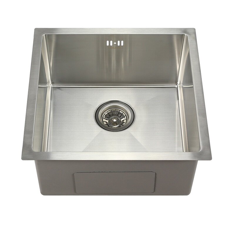 Изображение товара Мойка кухонная Melana ProfLine 1,2/220 D4545H сатин, 45 см, нержавеющая сталь