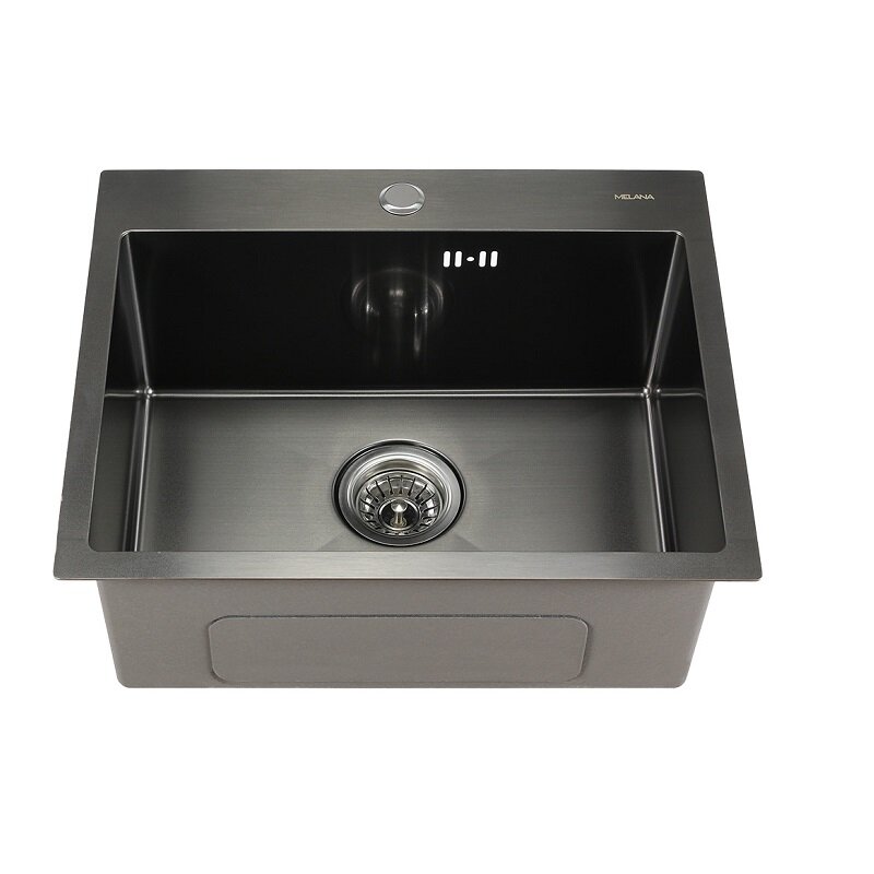 Изображение товара Кухонная мойка Melana ProfLine D5343HB графит из нержавеющей стали 53х43 см