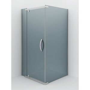 Изображение товара Душевой уголок Alex Baitler AB2490S2, 90 х 90 см, стекло тонированное, профиль сталь полированная