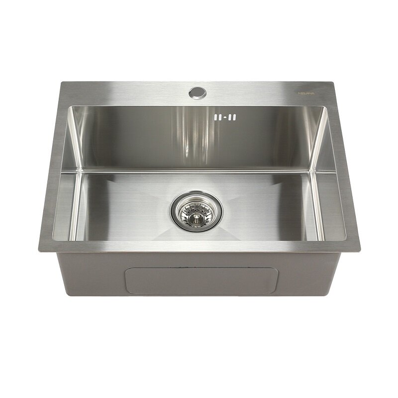 Изображение товара Кухонная мойка Melana ProfLine D6045H сатин 60 см нержавеющая сталь