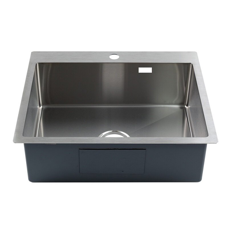 Изображение товара Мойка кухонная Melana ProfLine MLN-R6050HK 3,0/200, 60 см, нержавеющая сталь, сатин Изображение товара Мойка кухонная Melana ProfLine MLN-R6050HK 3,0/200, 60 см, нержавеющая сталь, сатин