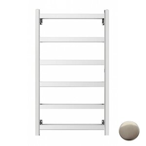 Изображение товара Полотенцесушитель электрический Secado Корато 1, 4603777440725-nicl/r, ширина 50 см, высота 80 см, ТЭН слева/справа, никель