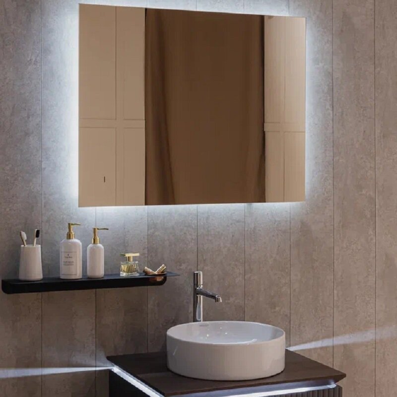 Изображение товара Зеркало Silver Mirrors Daster LED-00002752, 70 х 90 см, с LED-подсветкой, сенсорный выключатель, подогрев