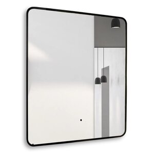 Изображение товара Зеркало Silver Mirrors Incanto Black с LED-подсветкой 60x70 см в черной рамке