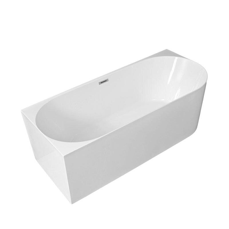 Изображение товара Акриловая ванна Grossman Cristal 170х75 см левая/правая угловая белая