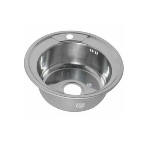 Изображение товара Кухонная мойка Melana MLN 490 49 см из нержавеющей стали полированная Россия