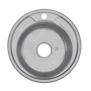 Изображение товара Кухонная мойка Melana 490 002 t 12 из нержавеющей стали диаметр 49 см