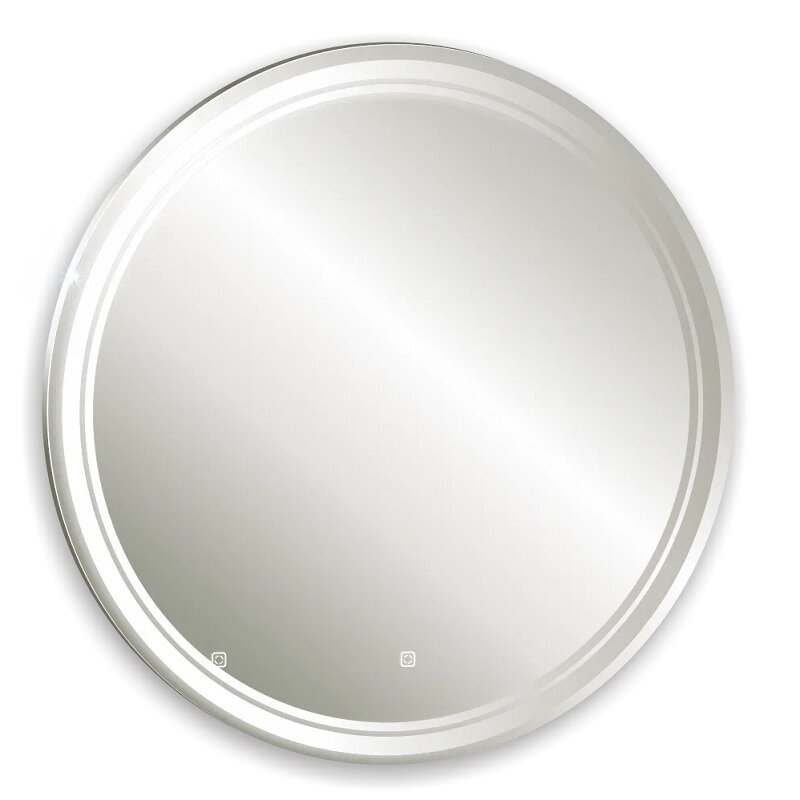 Изображение товара Зеркало Silver Mirrors Lima-S LED-00002886, 77 х 77 см,  бегущая подсветка, сенсорный выключатель