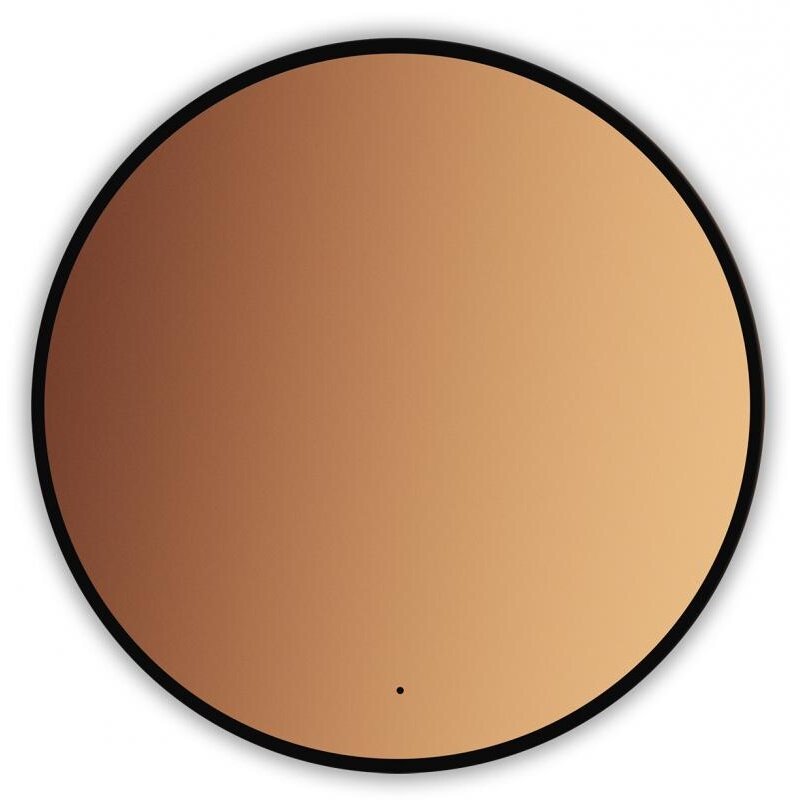 Изображение товара Зеркало Silver Mirrors Monaco-BLACK LED-00002860, 100 см, с LED-подсветкой, сенсор, рама черная