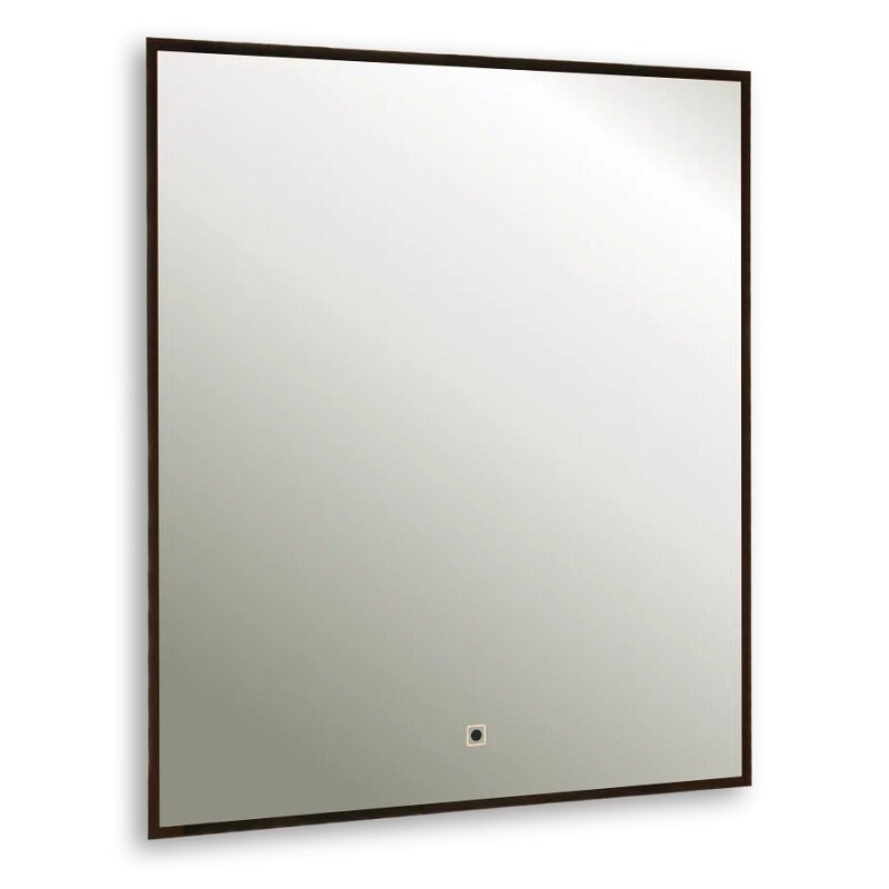 Изображение товара Зеркало Silver Mirrors Spell-Black LED-00002993, 60 x 70 см, с LED-подсветкой, подогрев, сенсор, рама черная
