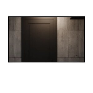 Изображение товара Зеркало Silver Mirrors Spell-Black LED-00002971, 60 x 100 см, с LED-подсветкой, сенсор, рама черная