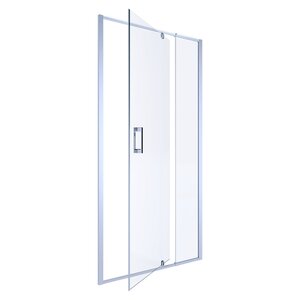 Изображение товара Душевая дверь Alex Baitler AB71C120, 120 см, стекло прозрачное, профиль сатин