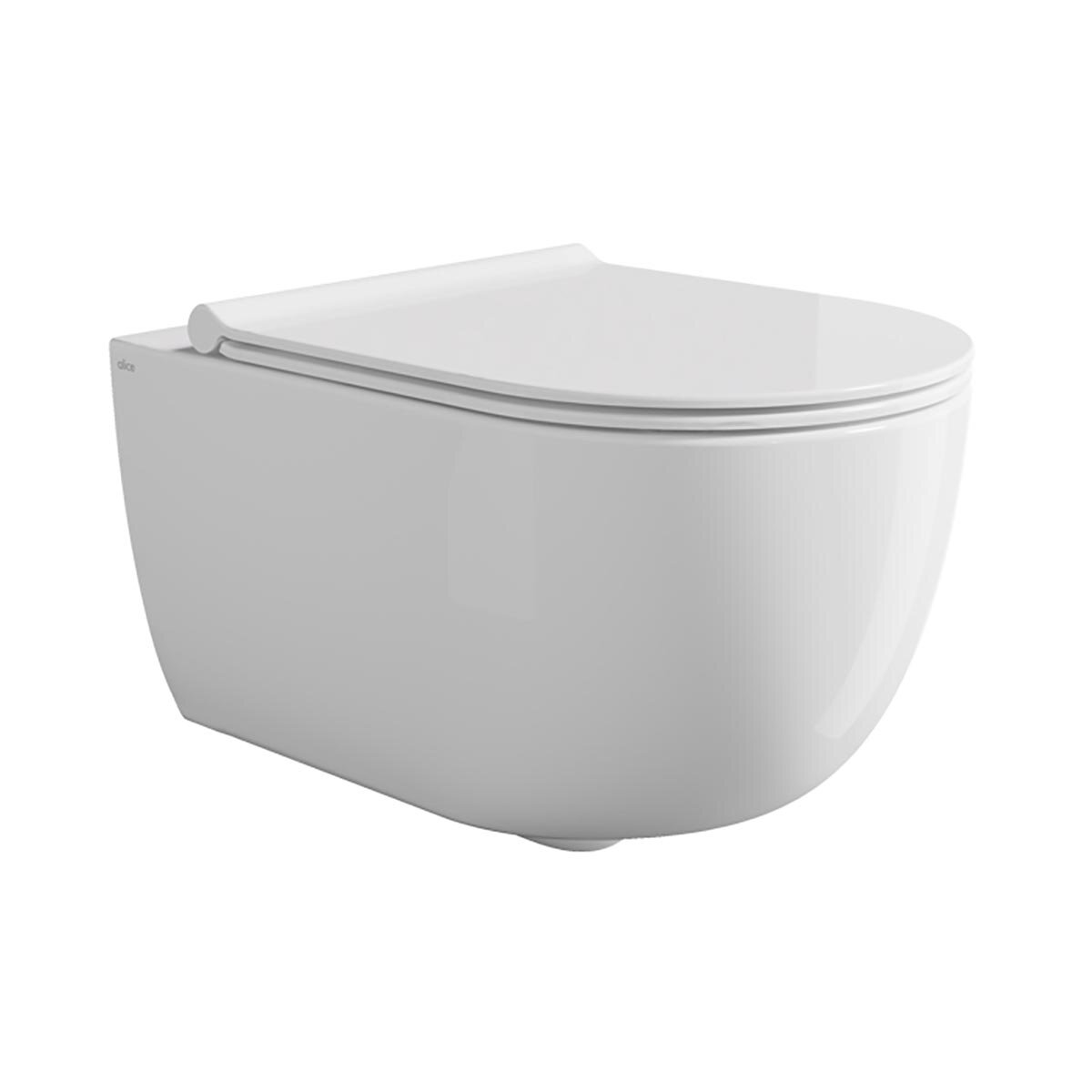 Изображение товара Подвесной унитаз Alice Unica 32254101SET смыв торнадо белый