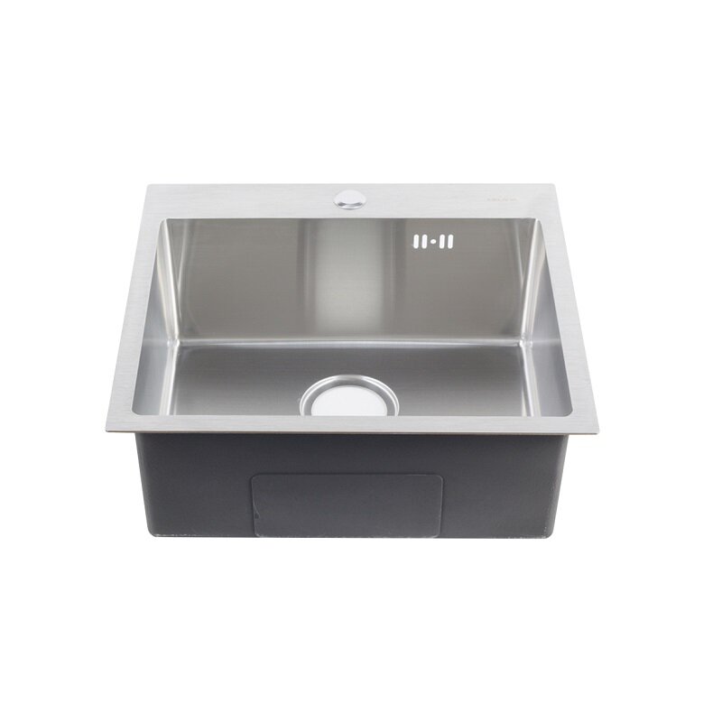 Изображение товара Мойка кухонная Melana ProfLine H5045/2 сатин, 3,0/200, 50 см, нержавеющая сталь