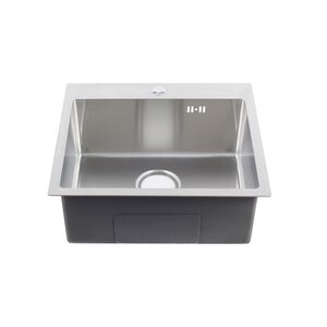 Изображение товара Мойка кухонная Melana ProfLine H5045/2 сатин 50 см из нержавеющей стали