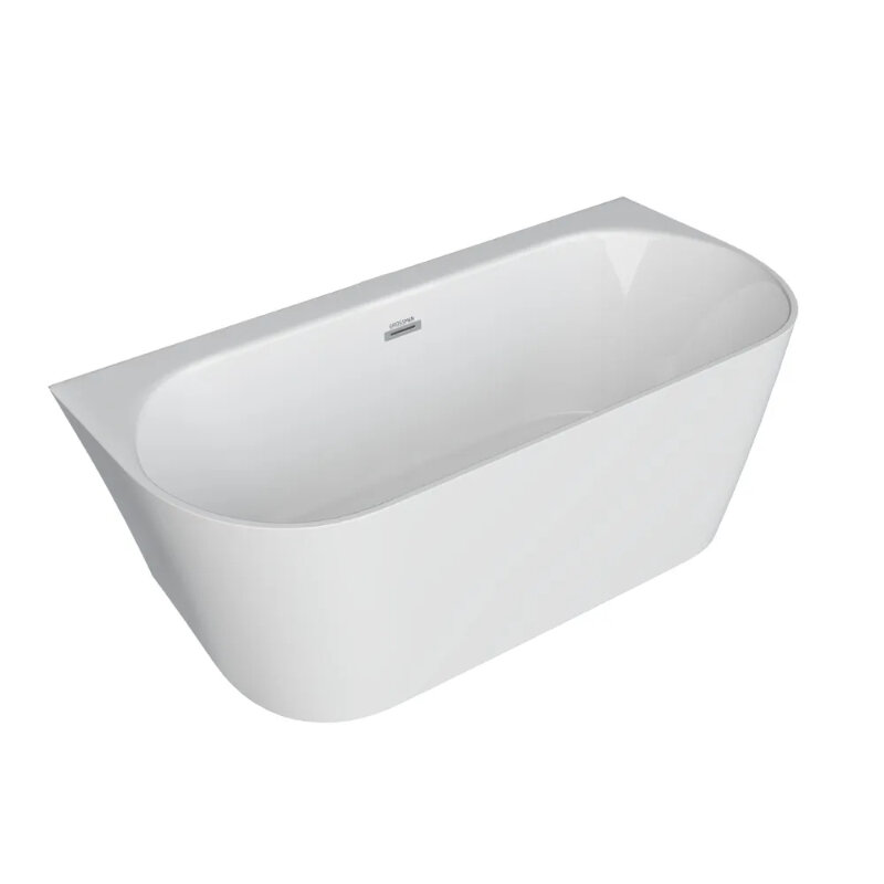 Изображение товара Ванна акриловая Grossman Cristal GR-17072 170x80 см овальная белая пристенная