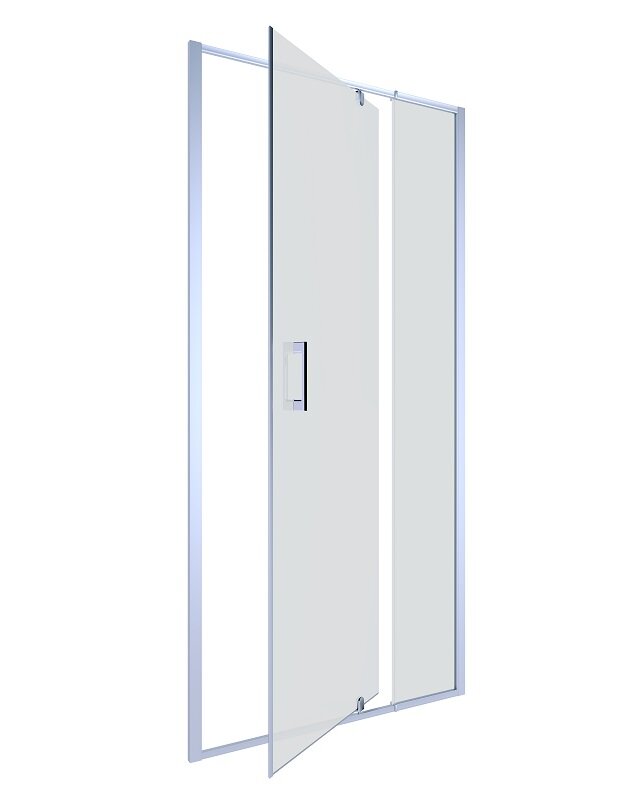 Изображение товара Душевая дверь 90 см Alex Baitler AB78C90 стекло матовое профиль сатин Германия