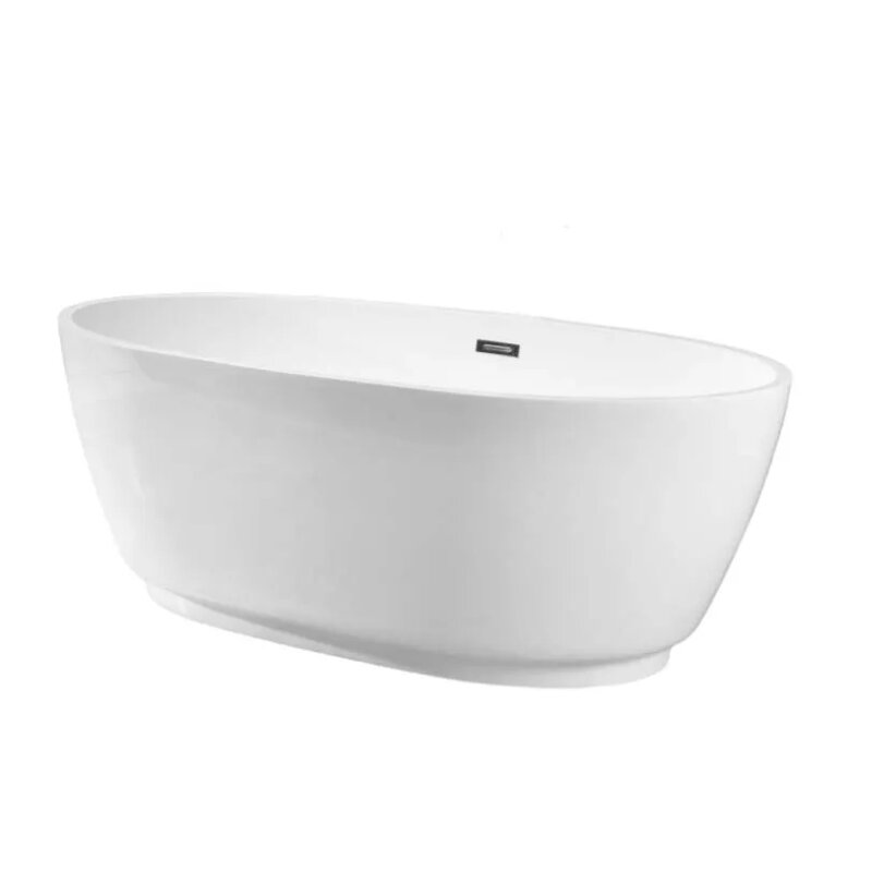 Изображение товара Акриловая ванна Grossman Classic GR-2602 160x80 овальная белая