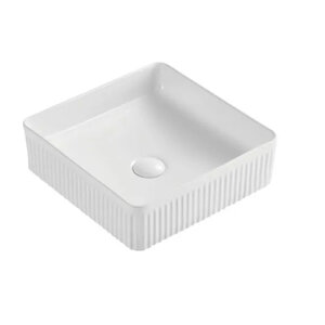 Изображение товара Раковина Grossman Cristal GR-3061 40 см накладная из фаянса белая Германия