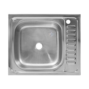 Изображение товара Кухонная мойка Melana 6050 U 127 t L из нержавеющей стали 60 см левая