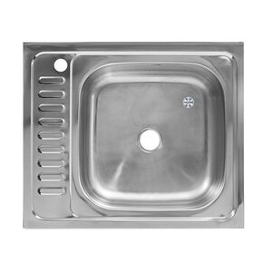 Изображение товара Кухонная мойка Melana 6050 173 ta R из нержавеющей стали 60 см правая