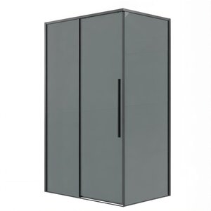 Изображение товара Душевой уголок Grossman Galaxy 120.K33.01.1010.42.10, 100 х 100 см, стекло тонированное, профиль графит сатин