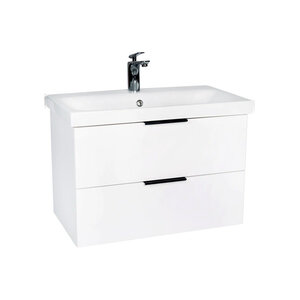 Изображение товара Тумба под раковину Viant Берлин VBER80MDBEL-T2YP 80 см белая
