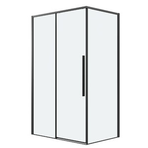 Изображение товара Душевой уголок Grossman Galaxy 120.K33.01.1210.21.00, 120 х 100 см, стекло прозрачное, профиль черный матовый