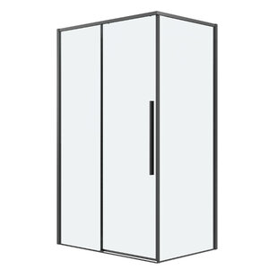 Изображение товара Душевой уголок Grossman Galaxy 120.K33.01.1210.42.00, 120 х 100 см, стекло прозрачное, профиль графит сатин