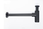 Сифон для раковины Gid G-74BL 75503S, черный матовый - фото 1