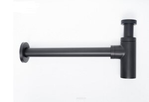 Изображение товара Сифон для раковины Gid G-74BL 75503S, черный матовый