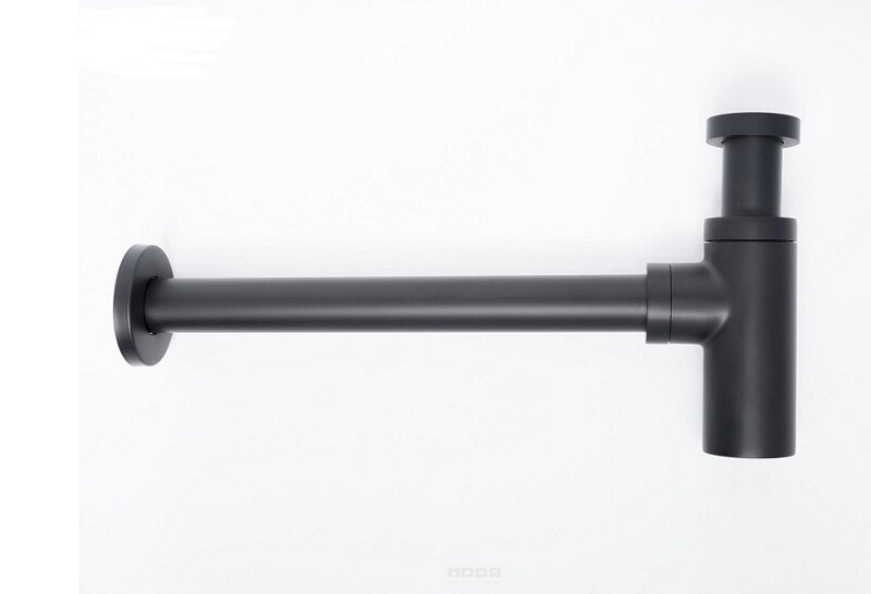 Изображение товара Сифон для раковины Gid G-74BL 75503S, черный матовый