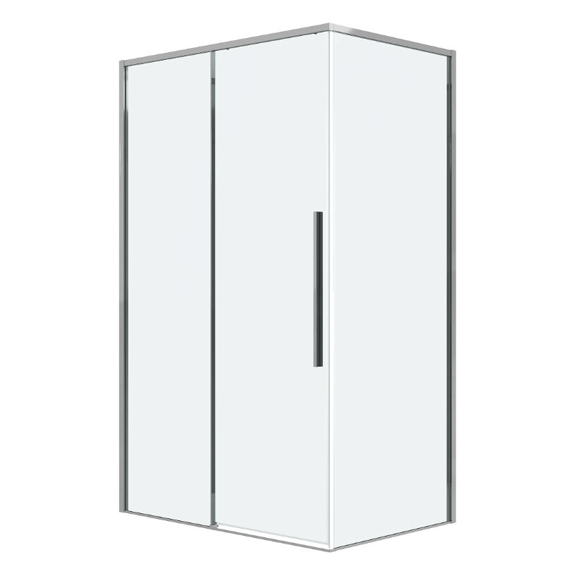 Изображение товара Душевой уголок Grossman Galaxy 130x100 прозрачное стекло хромированное покрытие