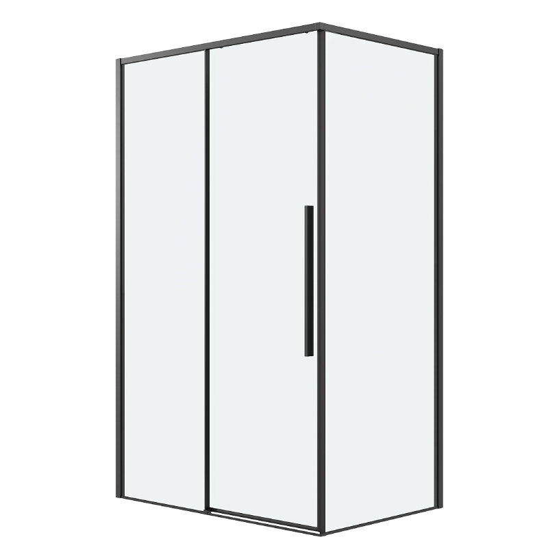Изображение товара Душевой уголок Grossman Galaxy 130x100 см прозрачное стекло раздвижная дверь Германия