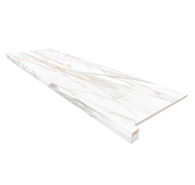 Изображение товара Подоконник из керамогранита Ametis Supreme SM02 33x120 см полированный gold