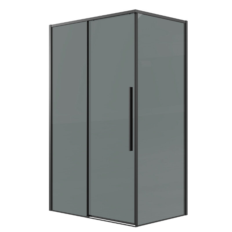 Изображение товара Душевой уголок Grossman Galaxy 130x100 см с тонированным стеклом и графитовым профилем