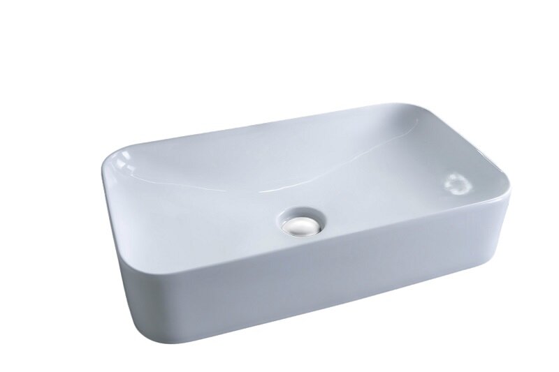 Изображение товара Раковина Gid Geometrico N9596, 51199, 61 см, фаянс, белая