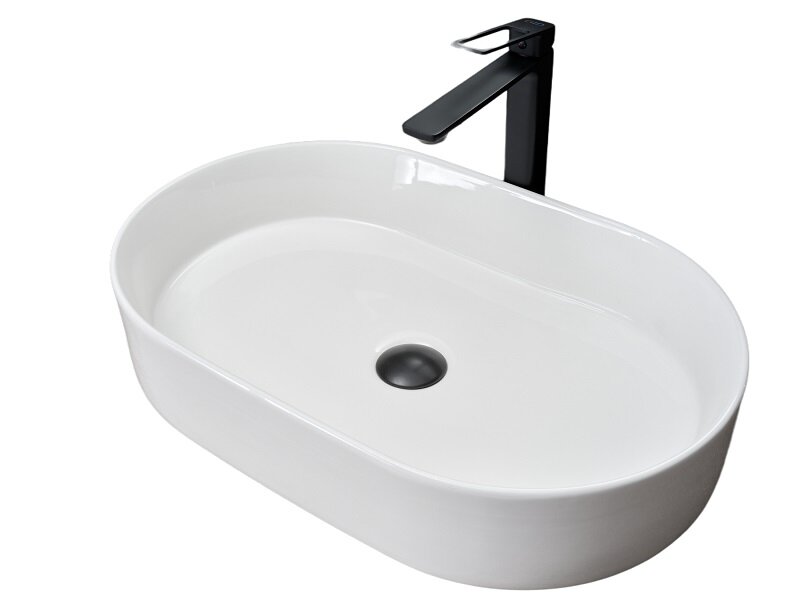 Изображение товара Раковина Gid Lago D1479, 51203, 61 см, фаянс, белая 