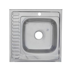 Изображение товара Кухонная мойка Melana 6060 015 t R из нержавеющей стали