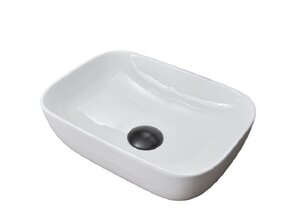 Изображение товара Раковина Gid Geometrico N1334, 51237, 36 см, фаянс, белая 