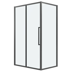 Изображение товара Душевой уголок Grossman Cosmo 120.K33.02.1010.42.00, 100 х 100 см, стекло прозрачное, профиль графит сатин