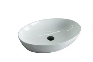 Изображение товара Раковина Gid Lago N9433 51148 белая 61 см из фаянса