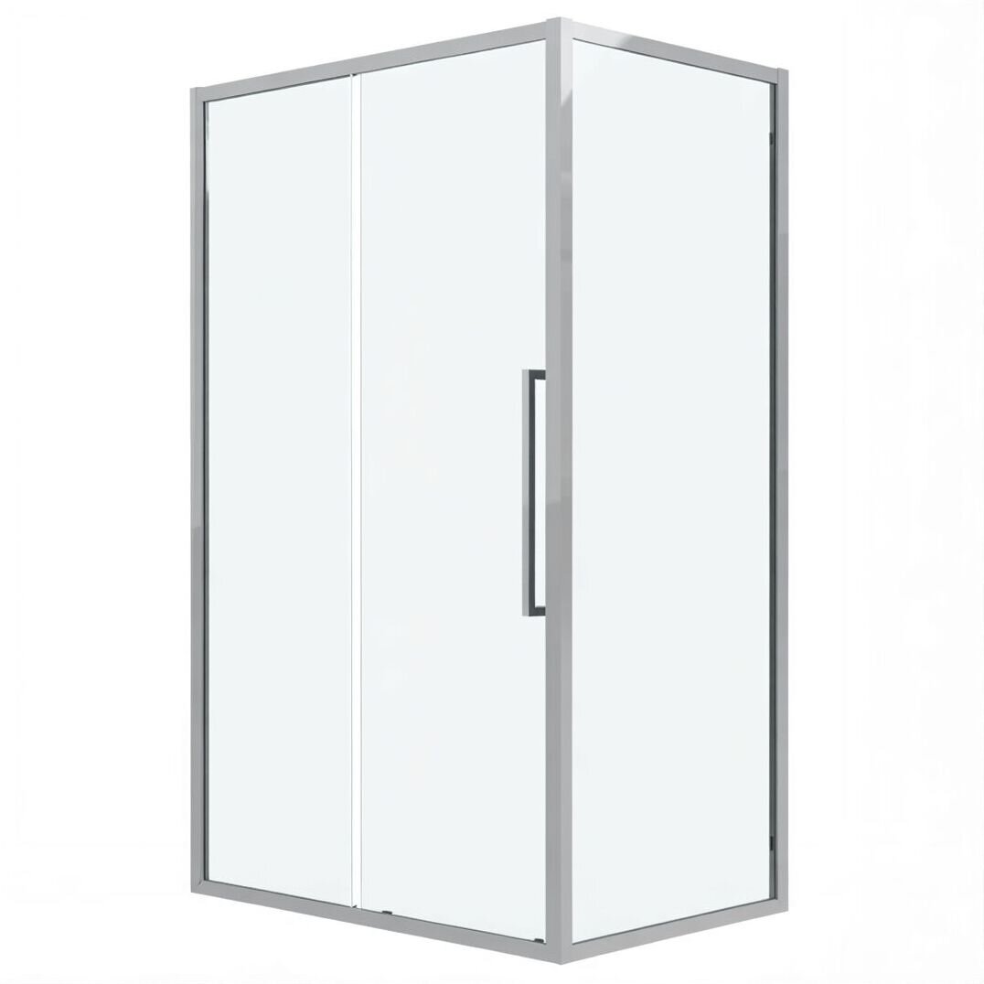 Изображение товара Душевой уголок Grossman Cosmo 120.K33.02.1210.10.00, 120 х 100 см, стекло прозрачное, профиль хром Изображение товара Душевой уголок Grossman Cosmo 120.K33.02.1210.10.00, 120 х 100 см, стекло прозрачное, профиль хром