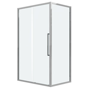 Изображение товара Душевой уголок Grossman Cosmo 120.K33.02.1310.10.00, 130 х 100 см, стекло прозрачное, профиль хром