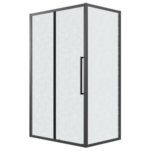 Изображение товара Душевой уголок Grossman Cosmo 130x100 см черный матовый