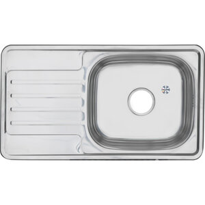 Изображение товара Кухонная мойка Melana 7642 U 113/2 76 см нержавеющая сталь хром