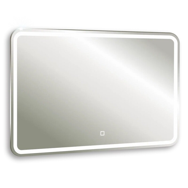 Изображение товара Зеркало Silver Mirrors Давид с LED-подсветкой, 80х55 см, сенсорный выключатель