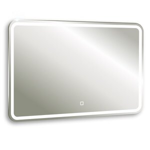 Изображение товара Зеркало Silver Mirrors Давид-S, LED-00002738, 80 x 55 см, с LED-подсветкой, бегущая подсветка, сенсорный выключатель