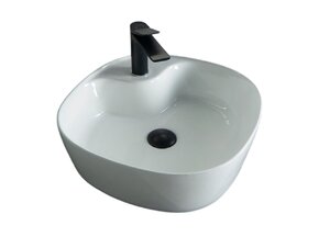 Изображение товара Раковина Gid Geometrico N9442 51153 44 см фаянс белая