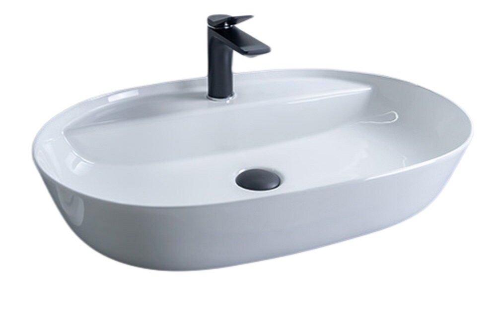 Изображение товара Раковина Gid Lago D1346 51194, 61 см, фаянс, белая 
